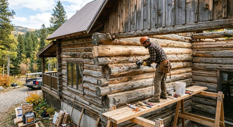 Log Home Repair in Denver, CO